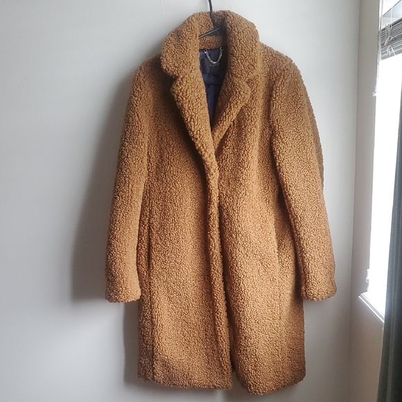 J. Crew Jackets & Blazers - J. Crew Tan Teddy Coat